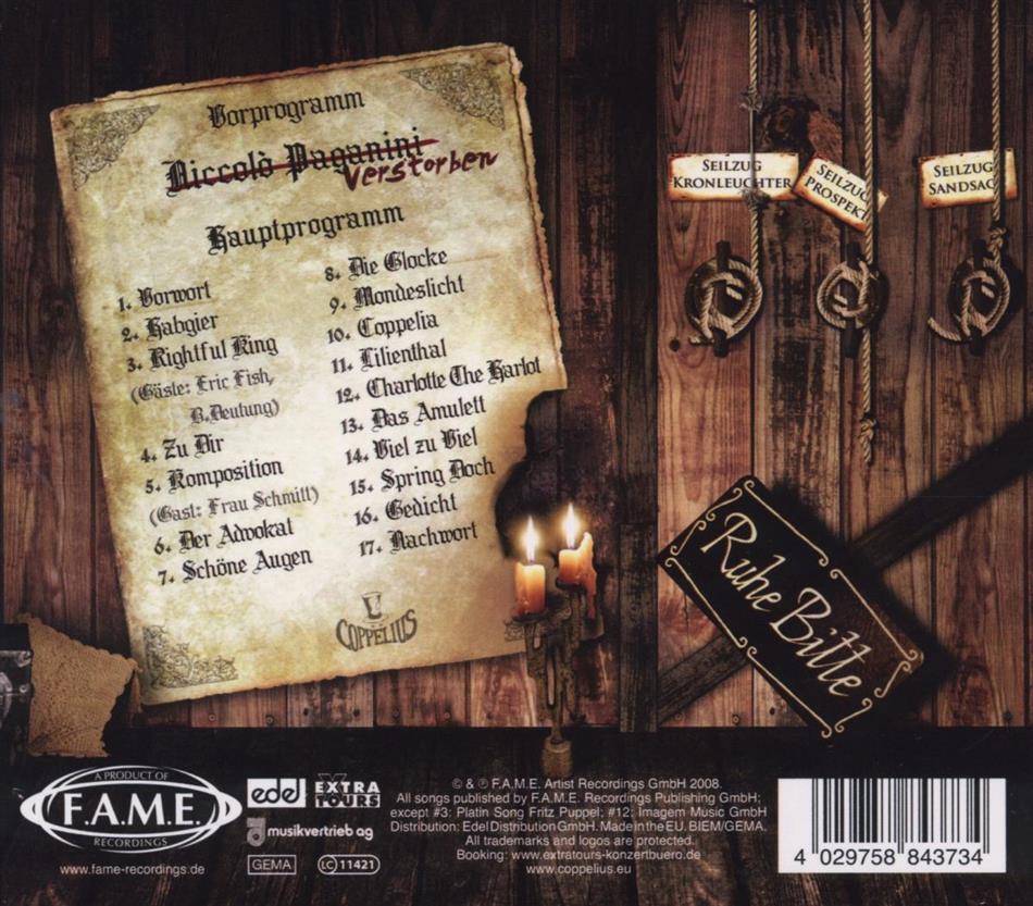 COPPELIUS - Tumult! CD