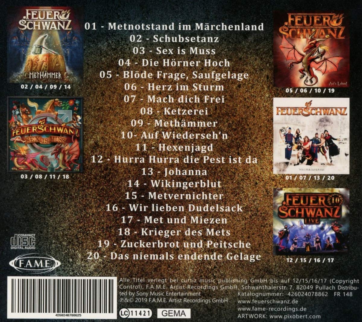 FEUERSCHWANZ - Best Of CD