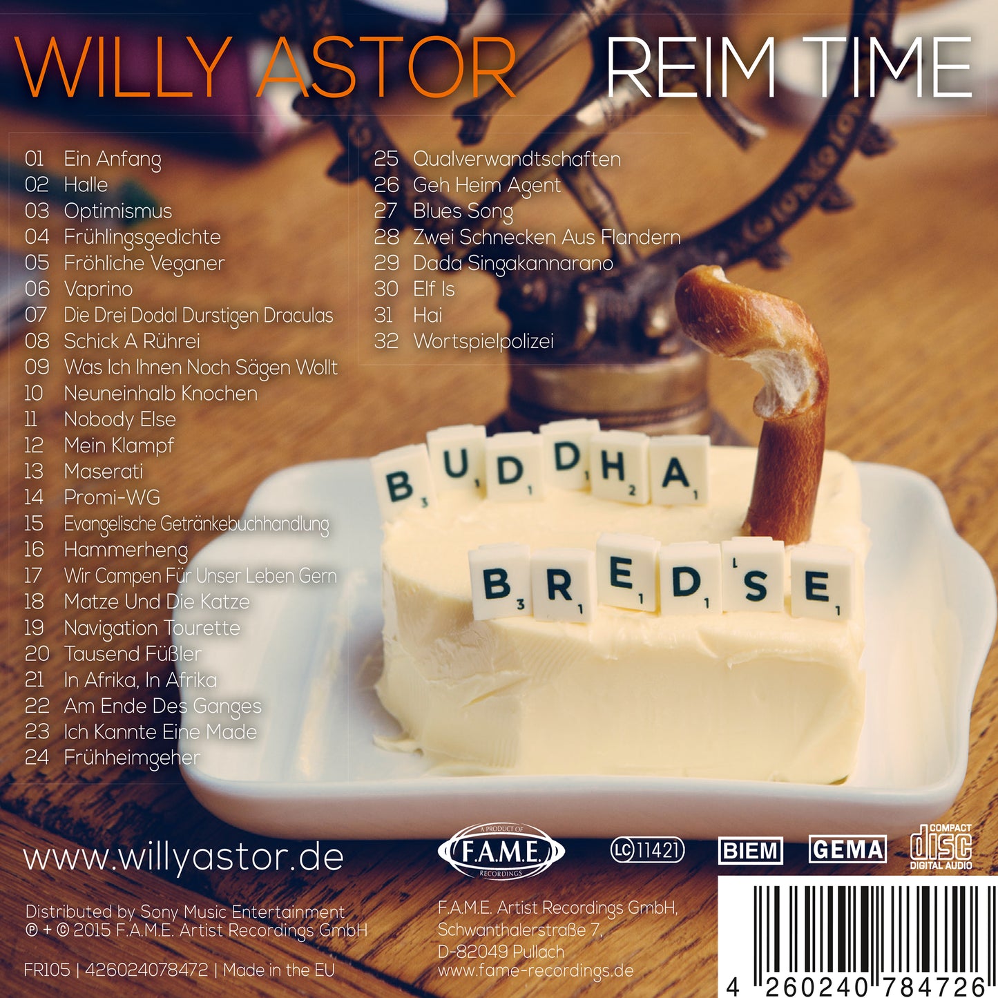 WILLY ASTOR - Reimtime