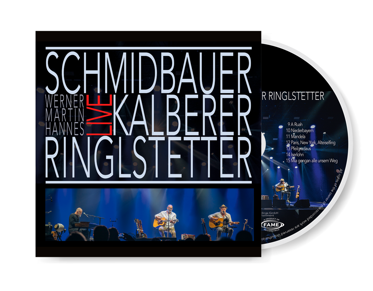 SCHMIDBAUER KÄLBERER RNIGLSTETTER - Live CD