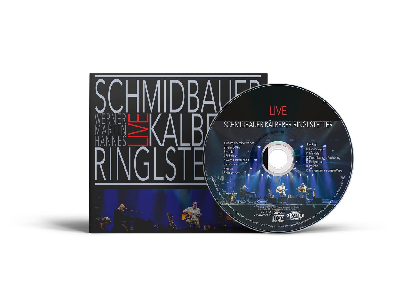 SCHMIDBAUER KÄLBERER RNIGLSTETTER - Live CD