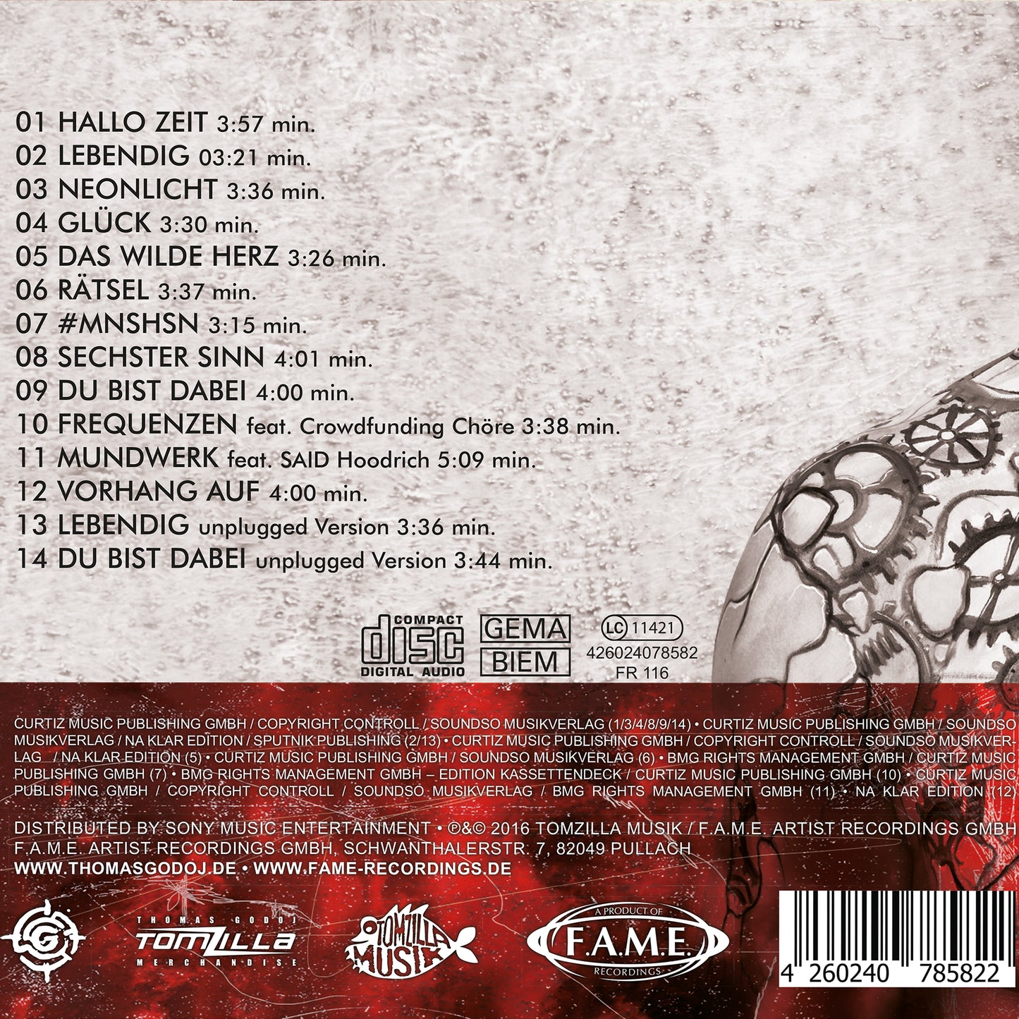 THOMAS GODOJ - Mundwerk CD