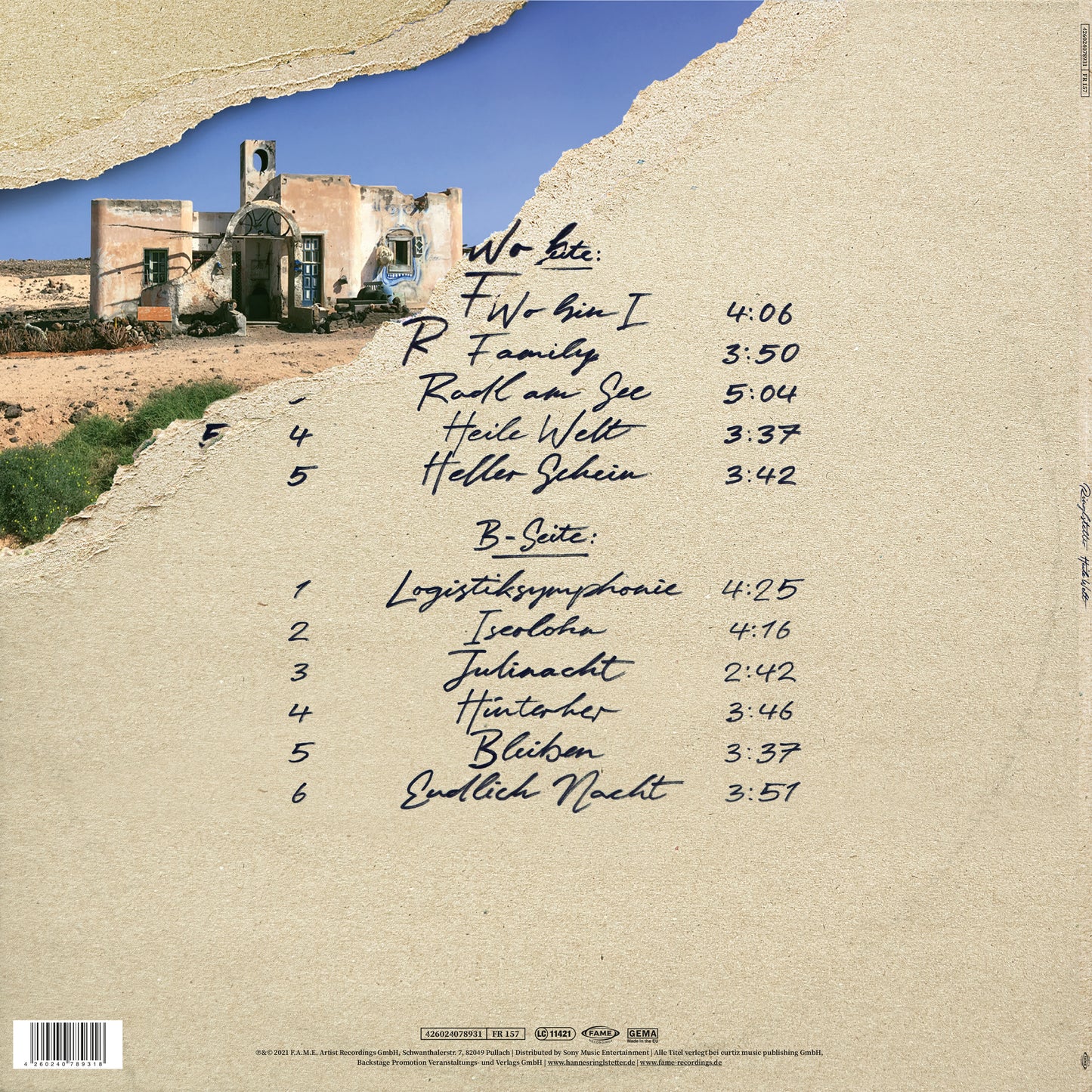 RINGLSTETTER - Heile Welt Vinyl