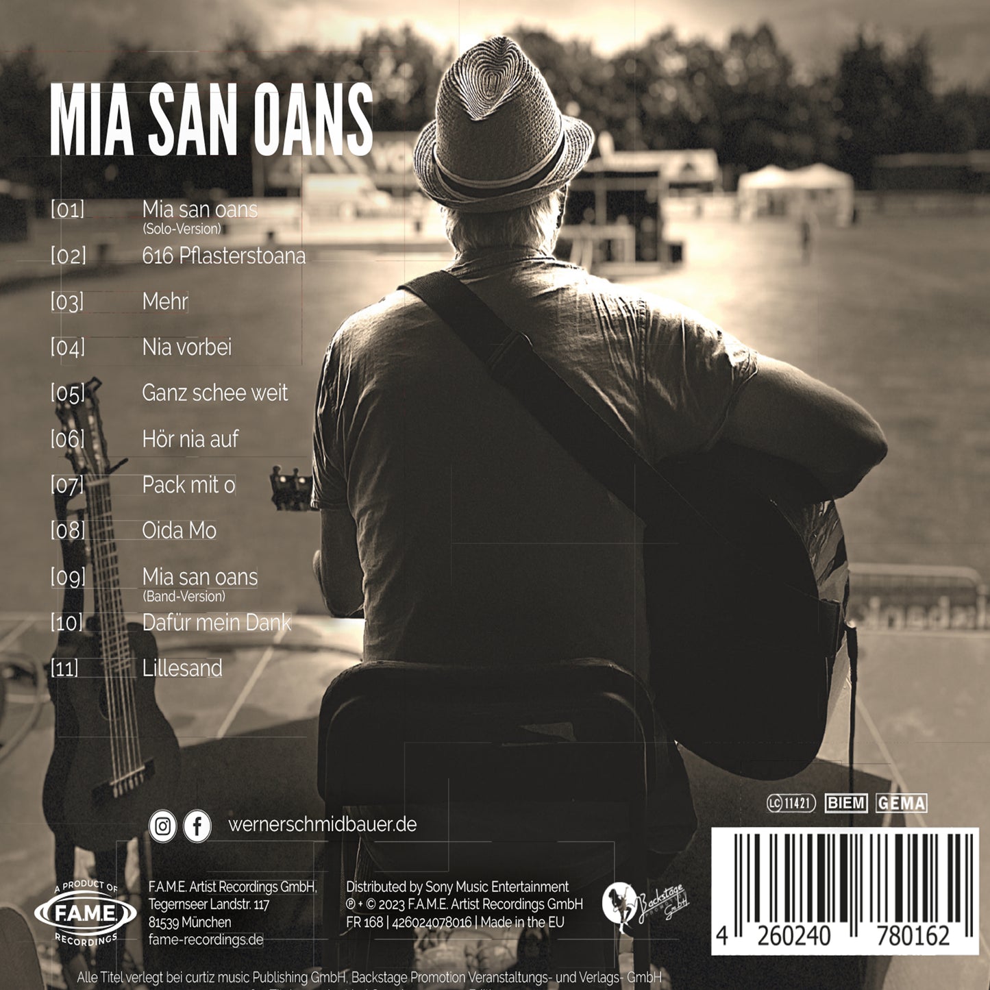 SCHMIDBAUER - Mia san oans CD