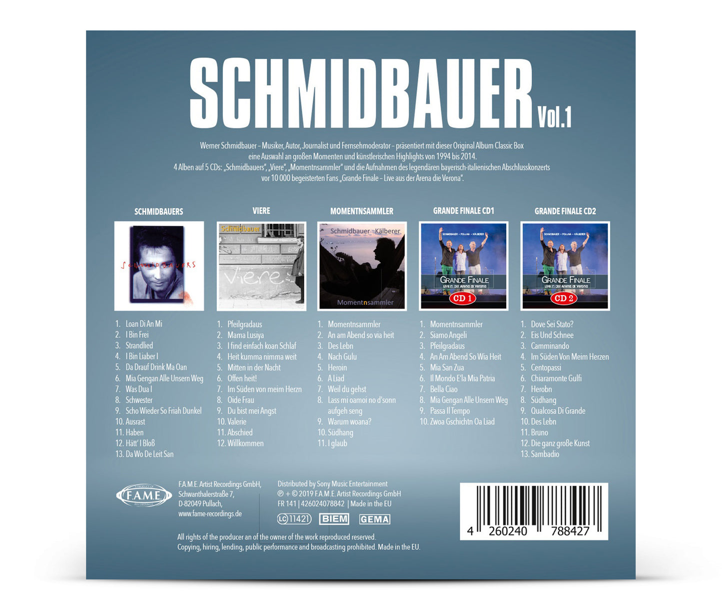 SCHMIDBAUER - Original Album Classics