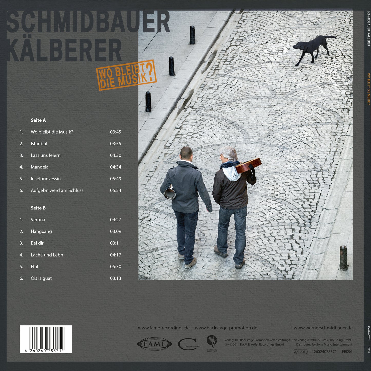SCHMIDBAUER KÄLBERER - Wo bleibt die Musik? Vinyl